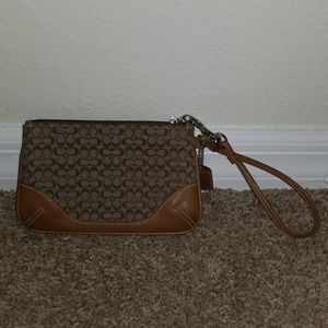 Coach wristlet